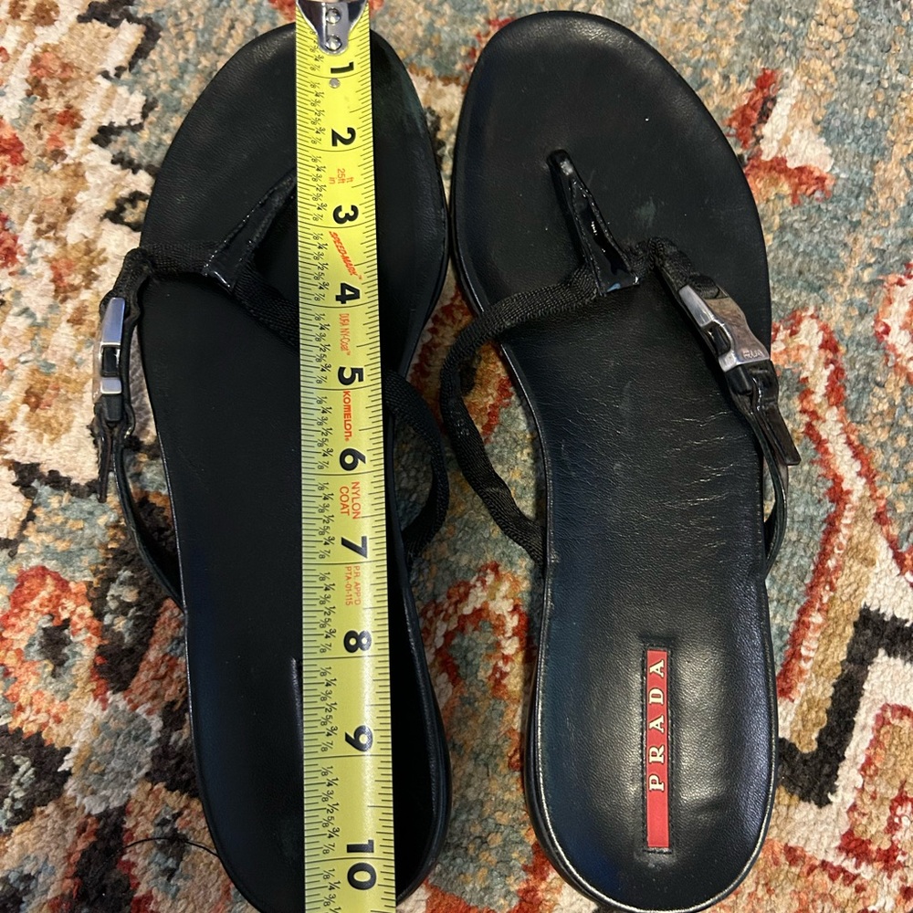 Prada Flip Flops Size 40 US 10